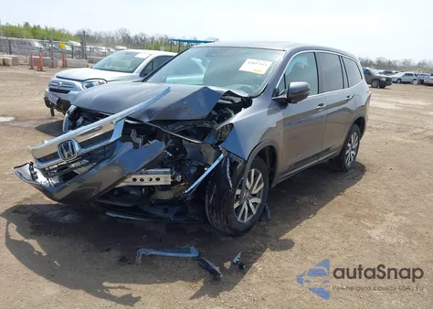 2019 Honda Pilot Ex-L z USA, uszkodzony, nr VIN 5FNYF6H55KB082929